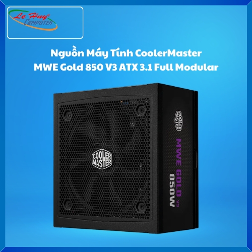 Nguồn Máy Tính CoolerMaster MWE Gold 850 V3 ATX 3.1 Full Modular