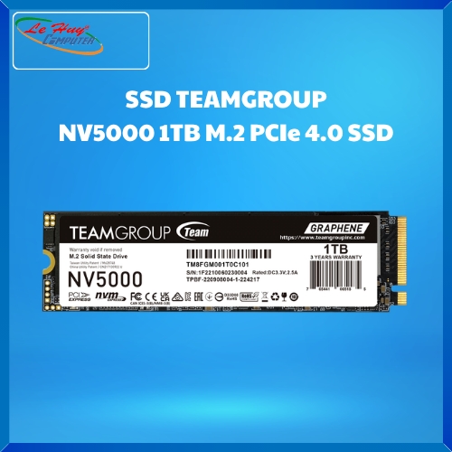 Ổ cứng SSD TEAMGROUP NV5000 1TB M.2 PCIe 4.0 SSD