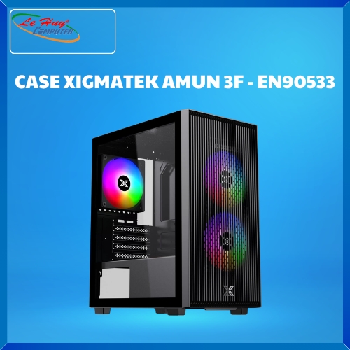 Vỏ máy tính - CASE XIGMATEK AMUN 3F (EN90533)