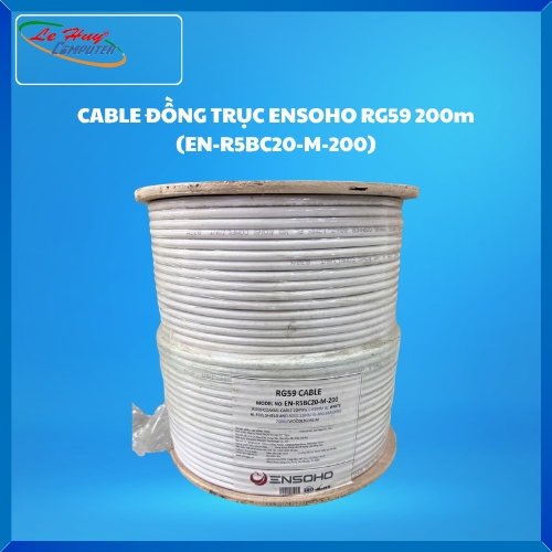 Cáp đồng trục ENSOHO RG59 200m (EN-R5BC20-M-200)