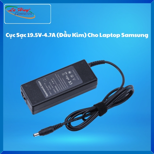 Cục Sạc 19.5V – 4.7A (Đầu Kim) Cho Laptop Samsung R428,R439,RV409, RV511,RV509,R530,R518,NP300E4,300E5,270E4,270E5,350V5,370R4E,370R4V,450R4E