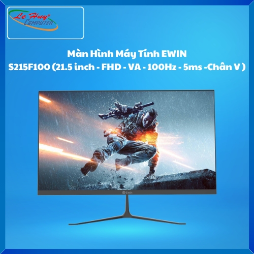 Màn Hình Máy Tính EWIN S215F100 (21.5 inch - FHD - VA - 100Hz - 5ms -Chân V )