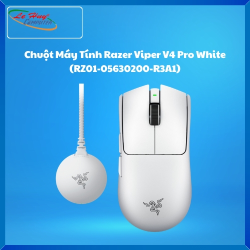 Chuột Máy Tính Razer Viper V4 Pro White (RZ01-05630200-R3A1)