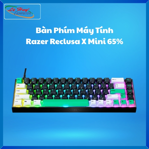 Bàn Phím Máy Tính Razer Reclusa X Mini 65%