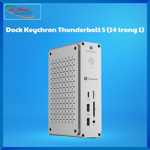 Bộ chuyển đổi kết nối Keychron TB5D-1 - Thunderbolt 5 (14-in-1) (không có chức năng phát, thu-phát)