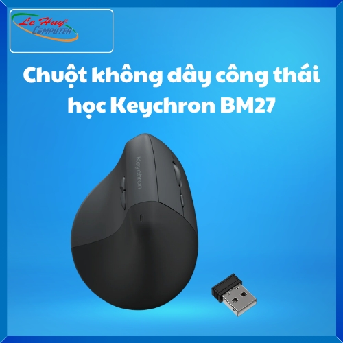 Chuột không dây công thái học Keychron BM27