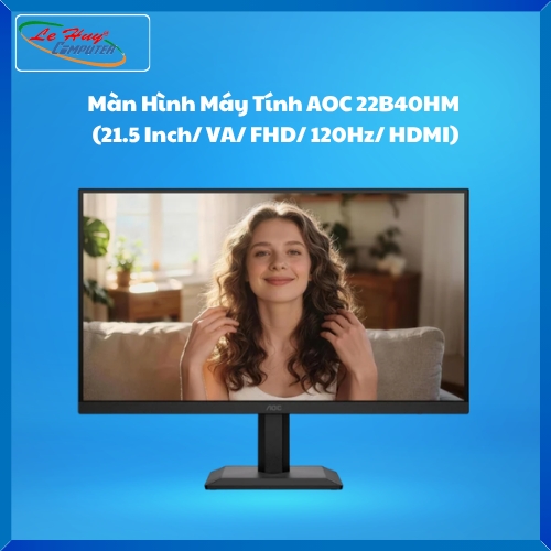 Màn Hình Máy Tính AOC 22B40HM (21.5 Inch/ VA/ FHD/ 120Hz/ HDMI)
