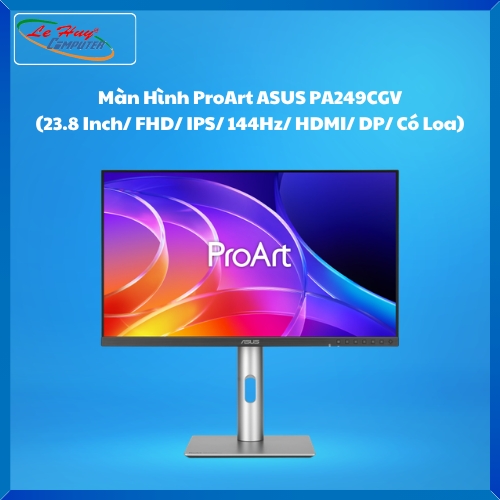 Màn Hình Máy Tính ProArt ASUS PA249CGV (23.8 Inch/ FHD/ IPS/ 144Hz/ HDMI/ DP/ Có Loa)