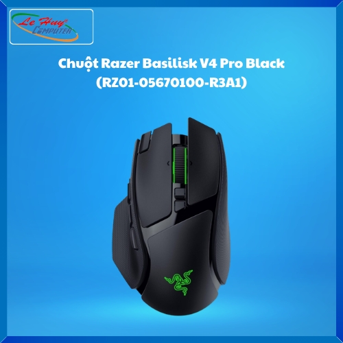 Chuột Razer Basilisk V4 Pro Black (RZ01-05670100-R3A1)