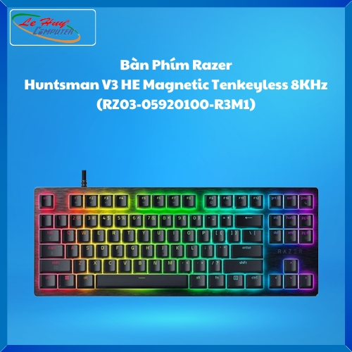 Bàn Phím Razer Huntsman V3 HE Magnetic Tenkeyless 8KHz (RZ03-05920100-R3M1)