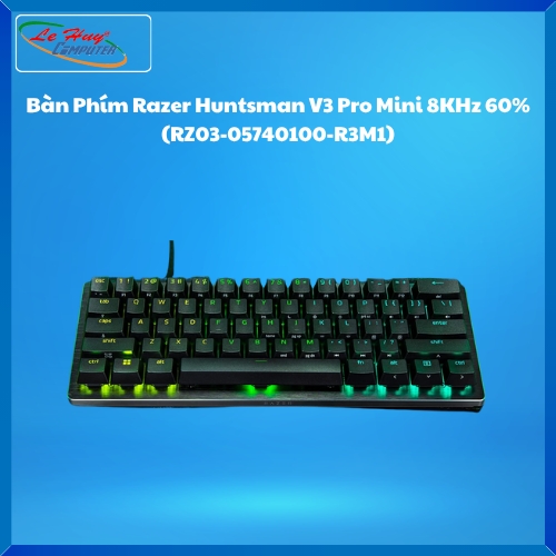 Bàn Phím Razer Huntsman V3 Pro Mini 8KHz 60% (RZ03-05740100-R3M1)
