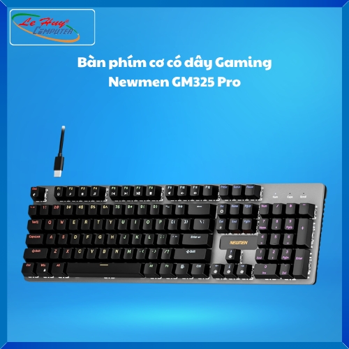 Bàn phím cơ có dây Gaming Newmen GM325 Pro