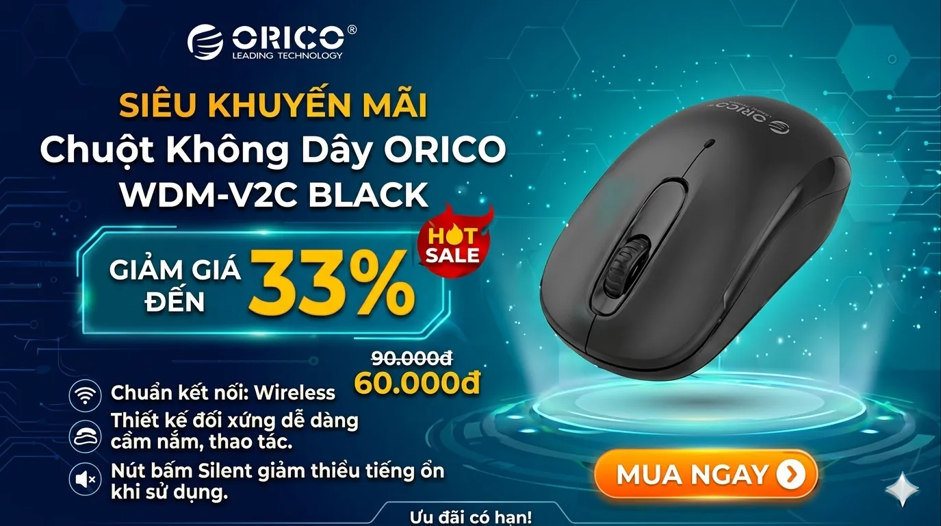 Siêu Khuyến Mãi Chuột Orico